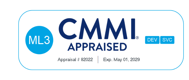 CMMI Level 3 Appraised badge
